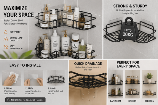 Attractive Bathroom Shelves