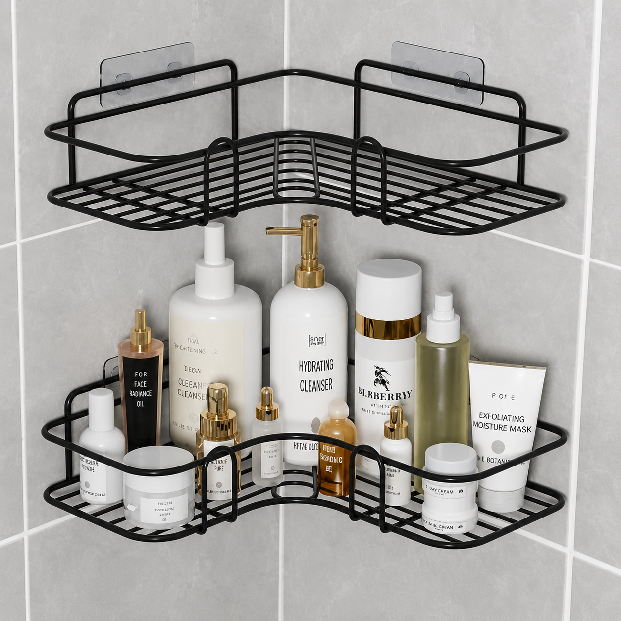 Attractive Bathroom Shelves
